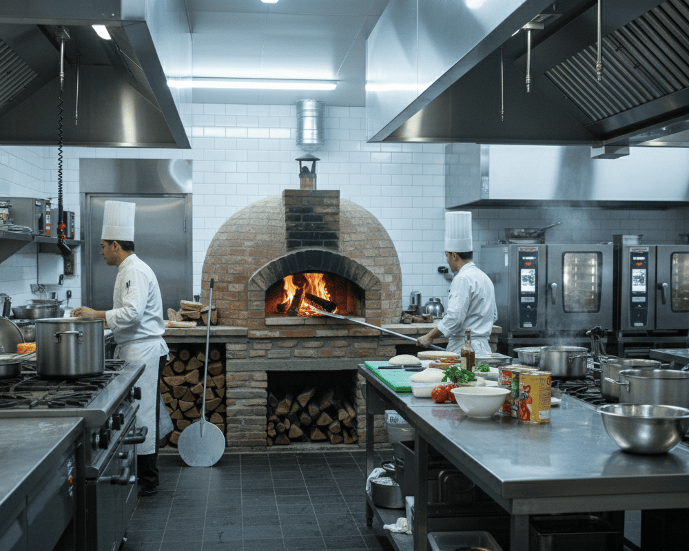 Industrial Pizza Oven