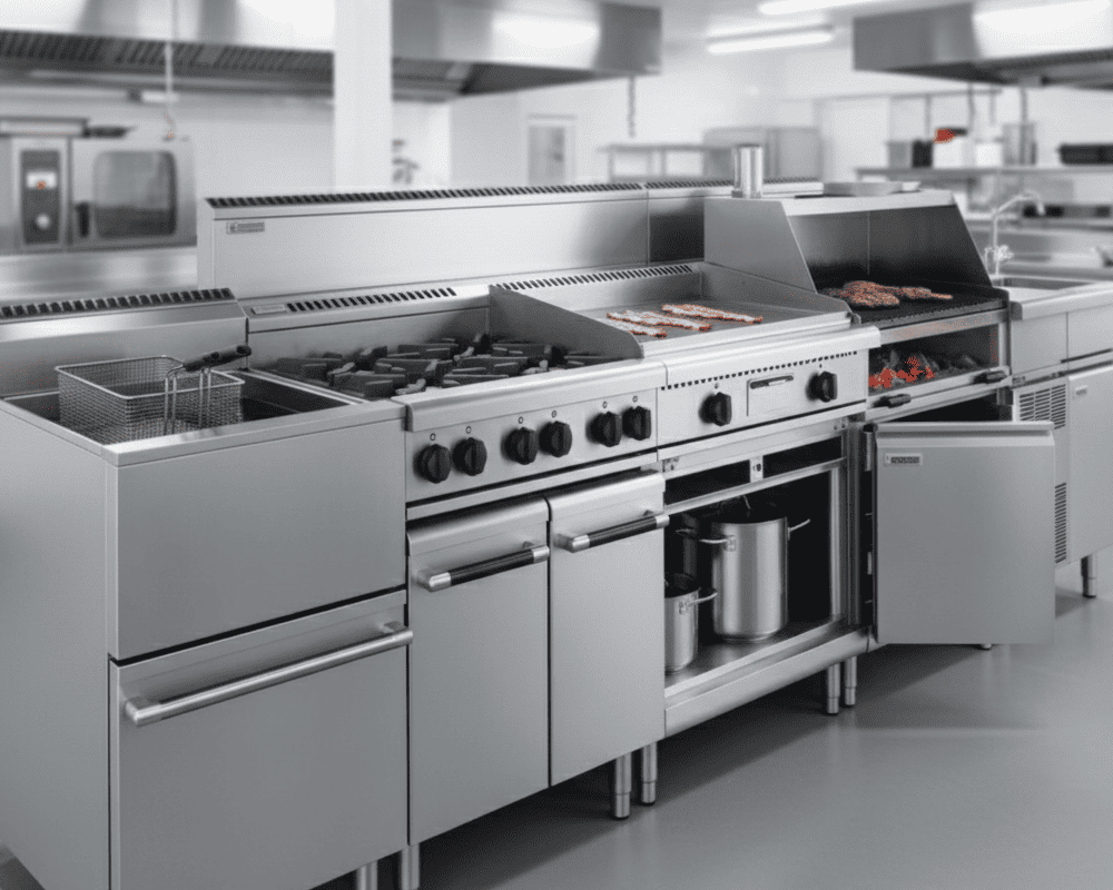 Industrial Western Cooking